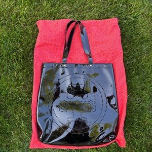 Tory Burch tote purse and duster bag